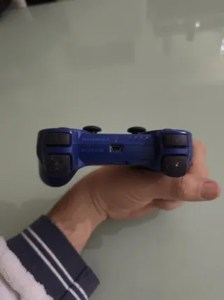 Mando Sixasis DualShock 3 PS3 Sony Azul