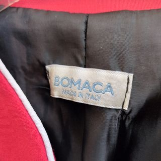 Chaqueta de mujer Bomaca Azul Marino con Rojo