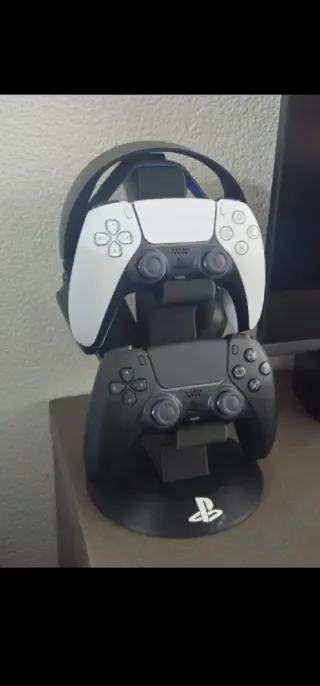 Soporte PS5 Mandos y Cascos