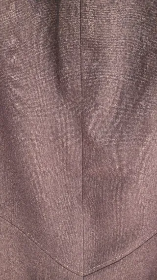 Falda marrón talla 50