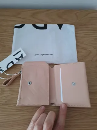 Cartera piel Adolfo Domínguez