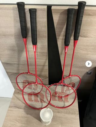 4 Raquetas de Bádminton Wilson Rojas