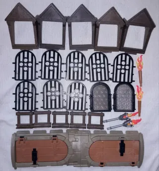 Playmobil 36 steck Castillo reja puerta 148