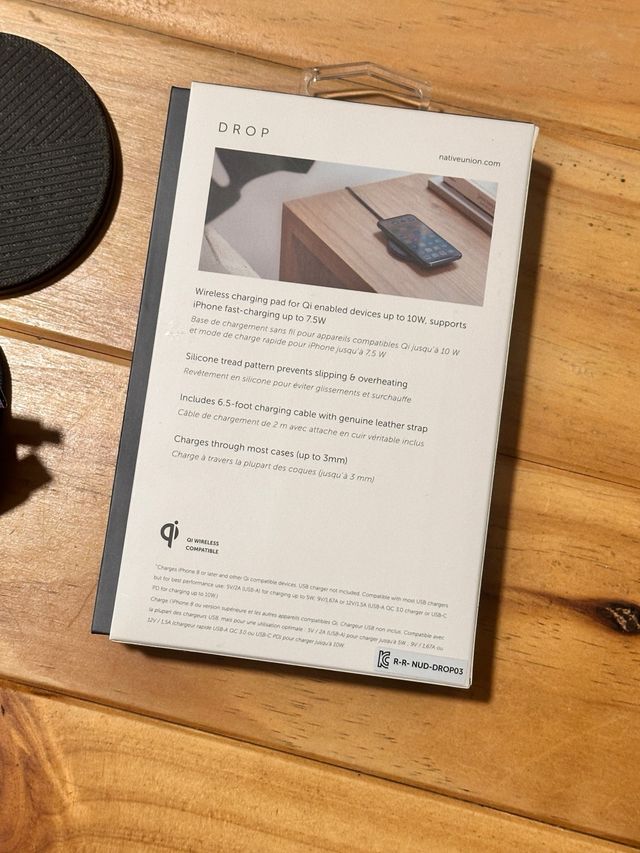 Cargador Inalámbrico Native Union Drop