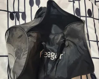 Cojín Almohada Eagar Negro Gris