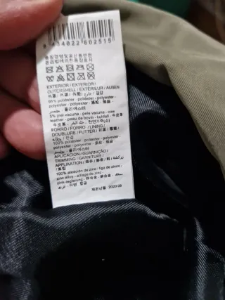 Bolso BIMBA Y LOLA verde militar y blanco