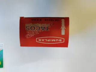 Caja 100 tacos de 8 mm