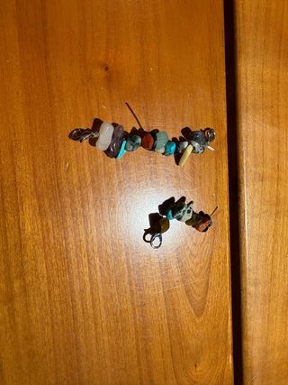 Portachiavi con pietre miste