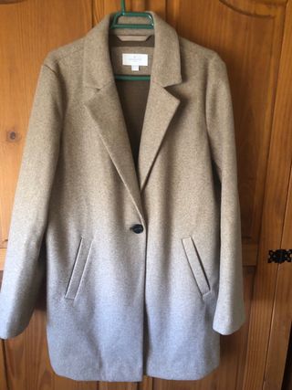 Abrigo de paño de Springfield Beige