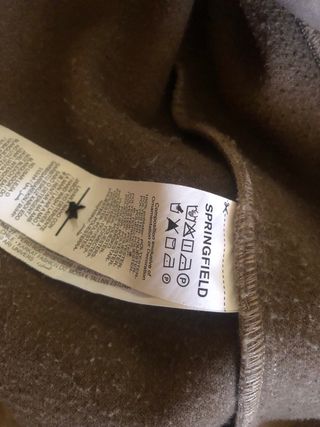 Abrigo de paño de Springfield Beige