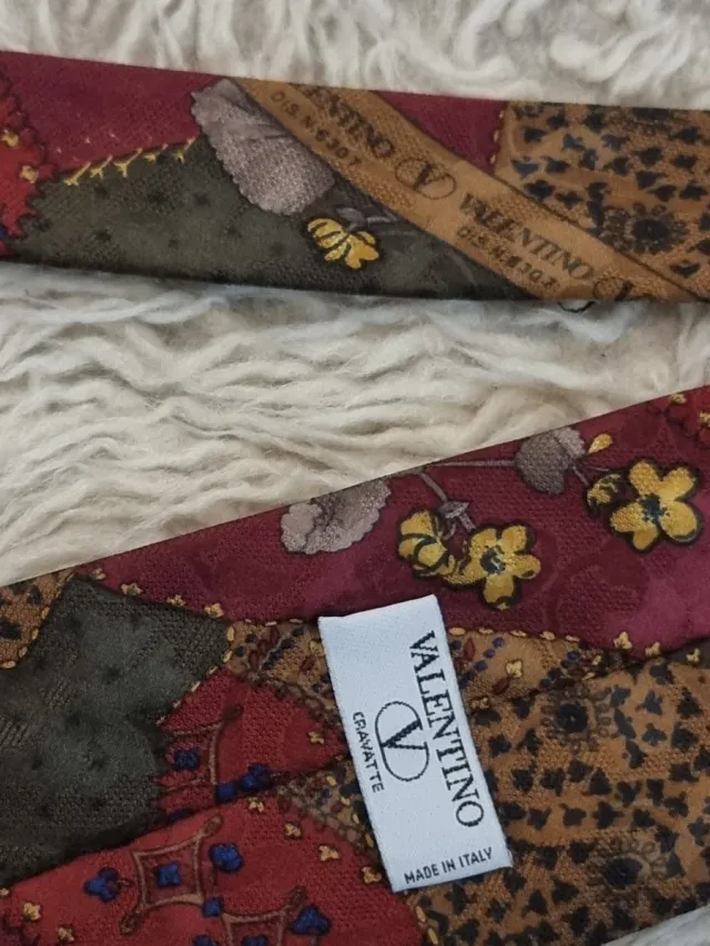 Cravatta Valentino Garavani Seta Multicolor