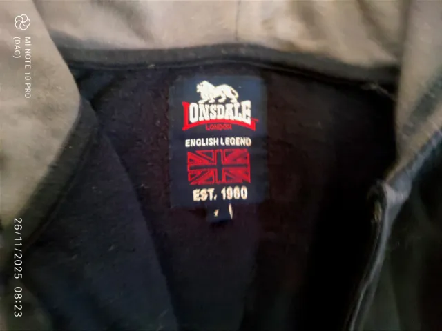 Tuta intera Lonsdale 2 pezzi cappuccio blu (L)