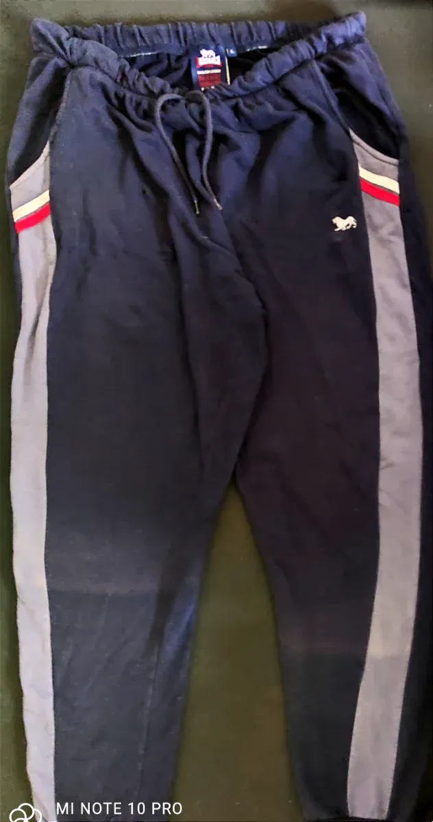 Tuta intera Lonsdale 2 pezzi cappuccio blu (L)