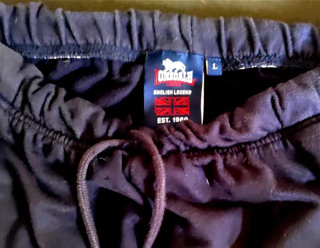 Tuta intera Lonsdale 2 pezzi cappuccio blu (L)