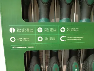 Set 10 Destornilladores PARKSIDE