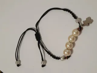 Pulsera TOUS Acero Inoxidable Perlas
