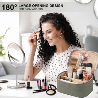 NECESER BESTASCH VERDE OLIVA CON PORTA BROCHAS