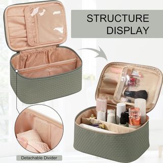 NECESER BESTASCH VERDE OLIVA CON PORTA BROCHAS