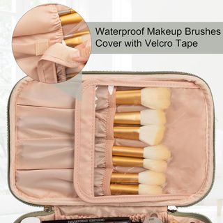 NECESER BESTASCH VERDE OLIVA CON PORTA BROCHAS