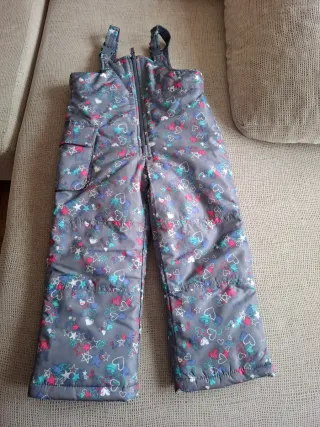 Pantalón de esquí para niña 4 años