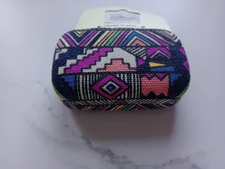 Cajita portalentes de contacto diseño étnico