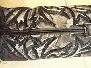 Botas Tejanas Primeboots Beige y Negro