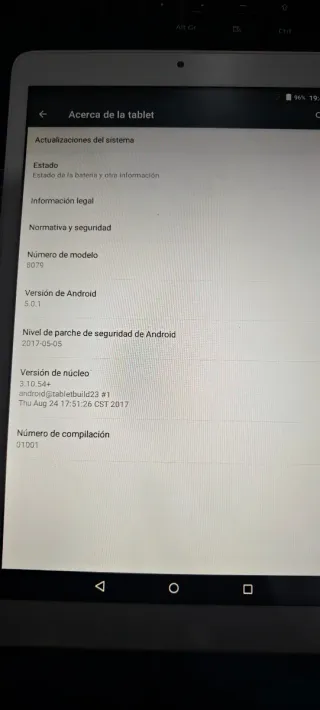 Tablet Alcatel Pixi 3 Bianca