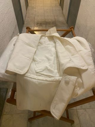 Minicuna / Moisés de madera con lencería