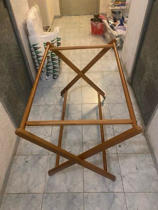 Minicuna / Moisés de madera con lencería