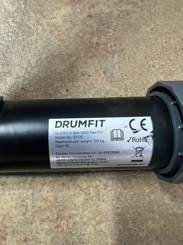 Bicicleta Estática Cecotec DrumFit X-Bike