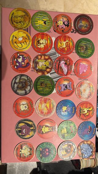 Tazos Pokémon Colección