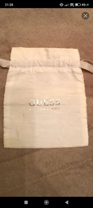 Bolsa Guess Beige