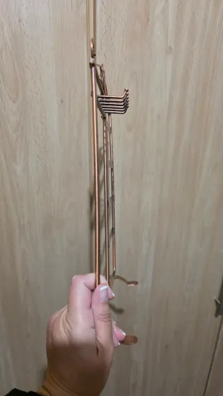 Expositor de bisutería bronce