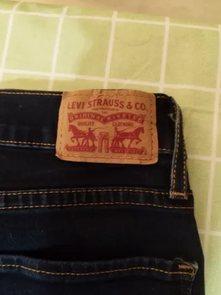 Tejanos Levi's Azules