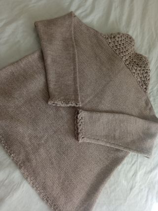 Jersey Cortefiel beige mujer invierno