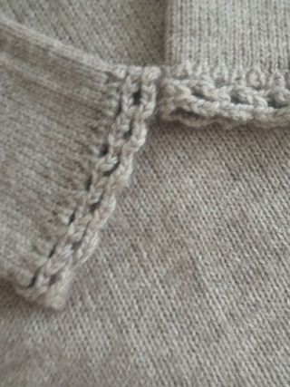 Jersey Cortefiel beige mujer invierno