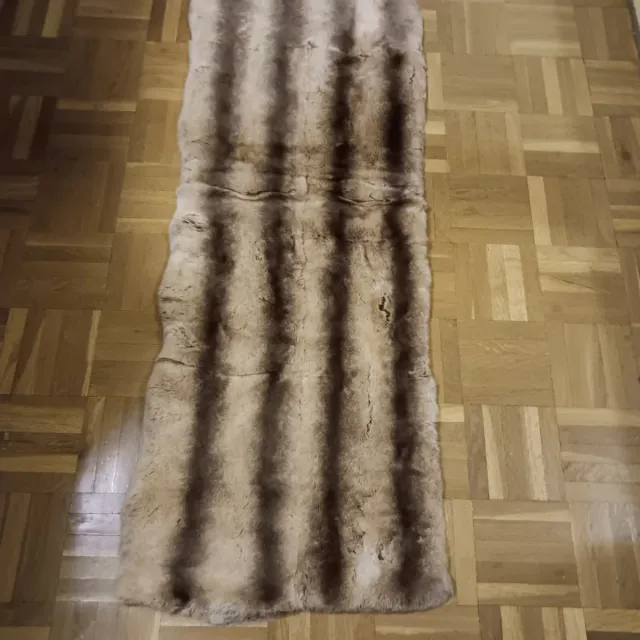 Manta de piel natural