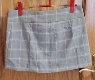 Falda pantalon gris