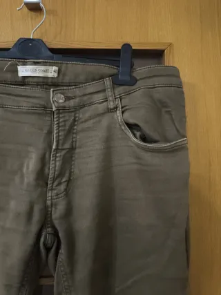 Pack 2 Pantalones Green Coast Talla 48 elásticos.