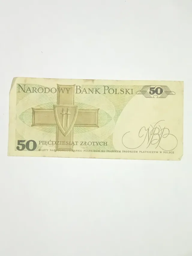 Billete 50 Zlotych Polonia 1988 Coleccionismo