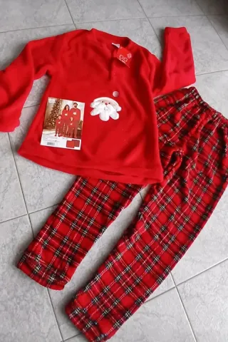 Pigiama Natale Bambino/a Rosso