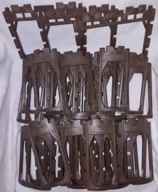 Playmobil 37 steck Castillo marco madera 153