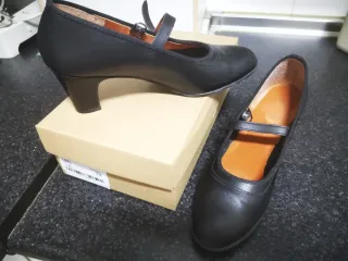 Zapatos Flamenco Semiprofesionales Negros