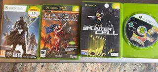 Lote 4 Juegos Xbox 360 y Xbox