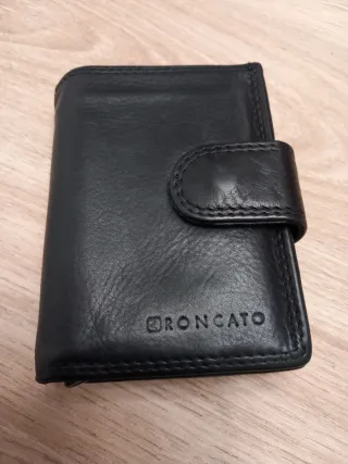 Porta carte di credito nero Roncato