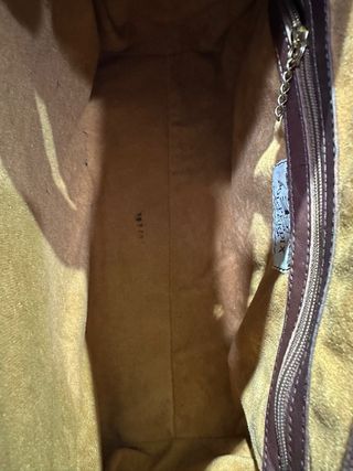 Bolso Piel Cocodrilo Bol Perdix Marrón