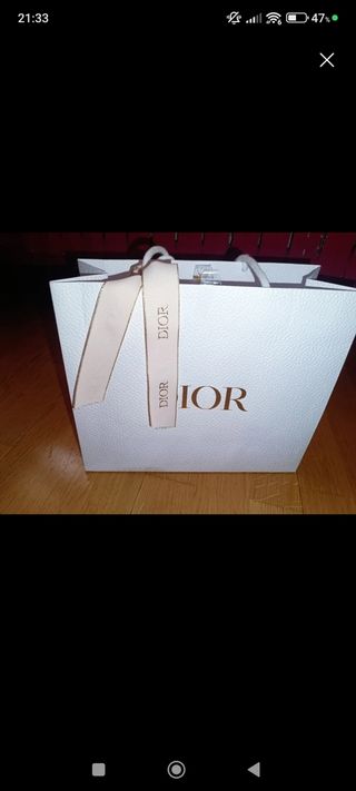 Bolsa Dior Blanca