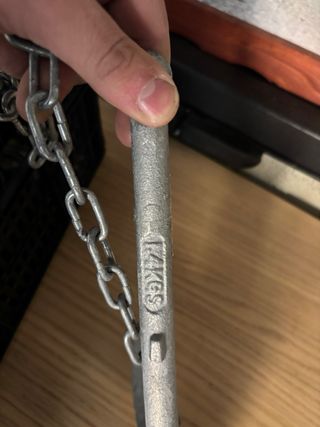 Ancla de barco con cadena 20 metros de cuerda