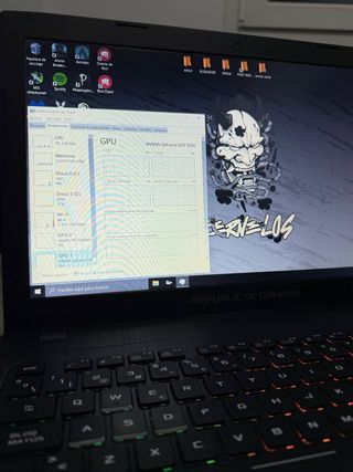 Portátil Gaming Asus gaming Rog strix GL553v