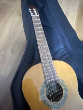 Guitarra Clásica con Funda Gruesa